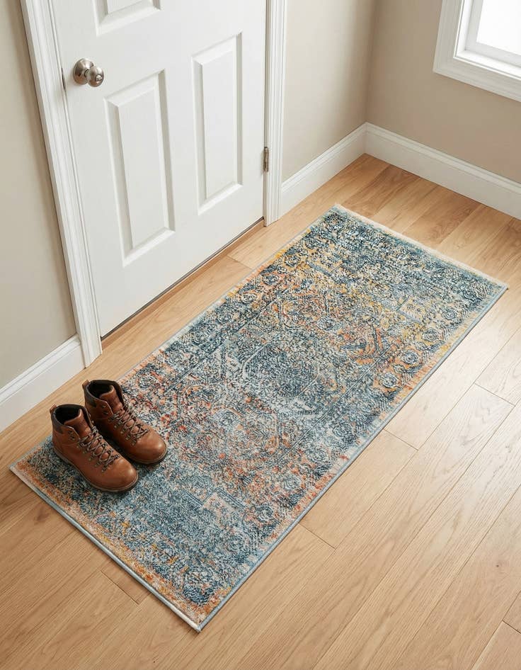 Detail image of 2' x 4' Newport Runner Rug