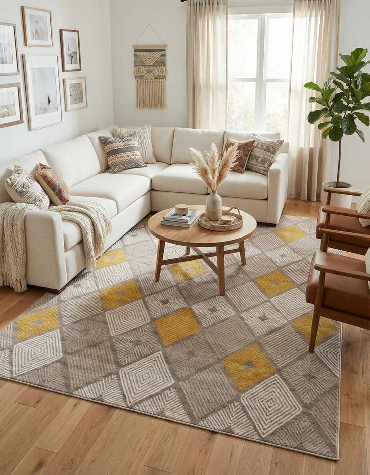 Detail image of 6' 1 x 9' Laguna Rug