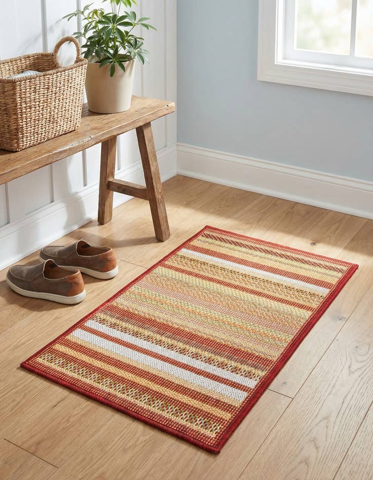 Detail image of 2' x 3'  Washable Baja Indoor / Outdoor Rug