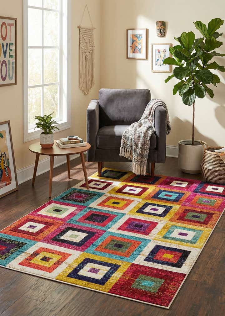 5' x 8' Washable Casablanca Rug