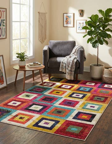 5' x 8' Washable Hyacinth Rug