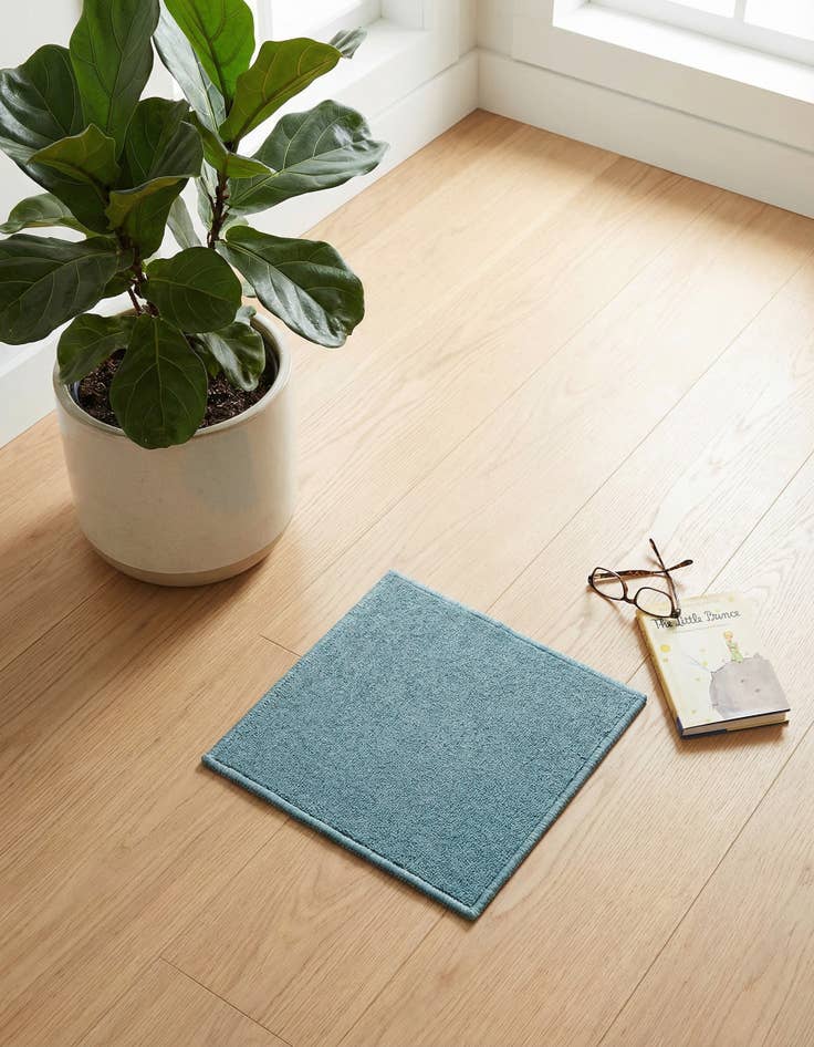 Detail image of 1' 4 x 1' 4 Everyday Solid Sample Rug