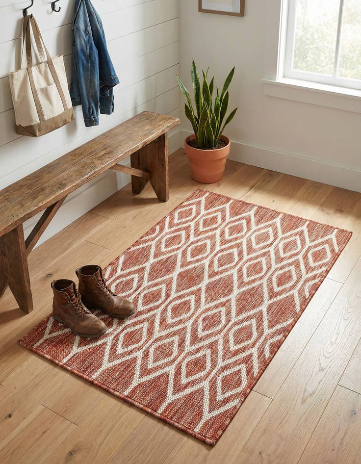 Detail image of 2' x 3'  Washable Jill Zarin Turks and Caicos Indoor / Outdoor Rug