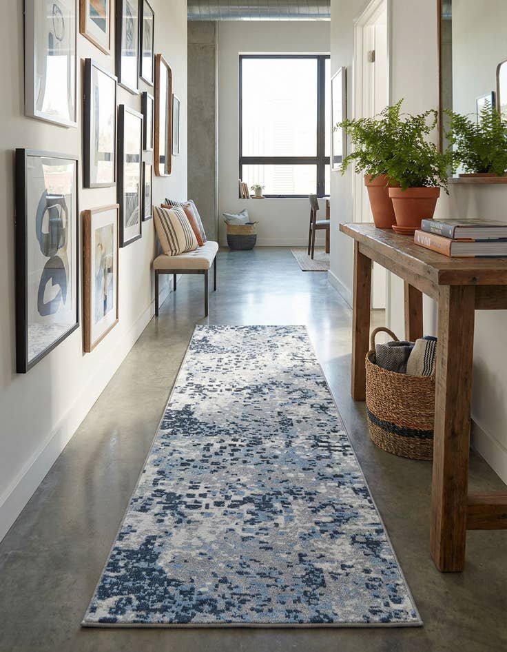 Detail image of 2' x 8' Kamala Washable Runner Rug