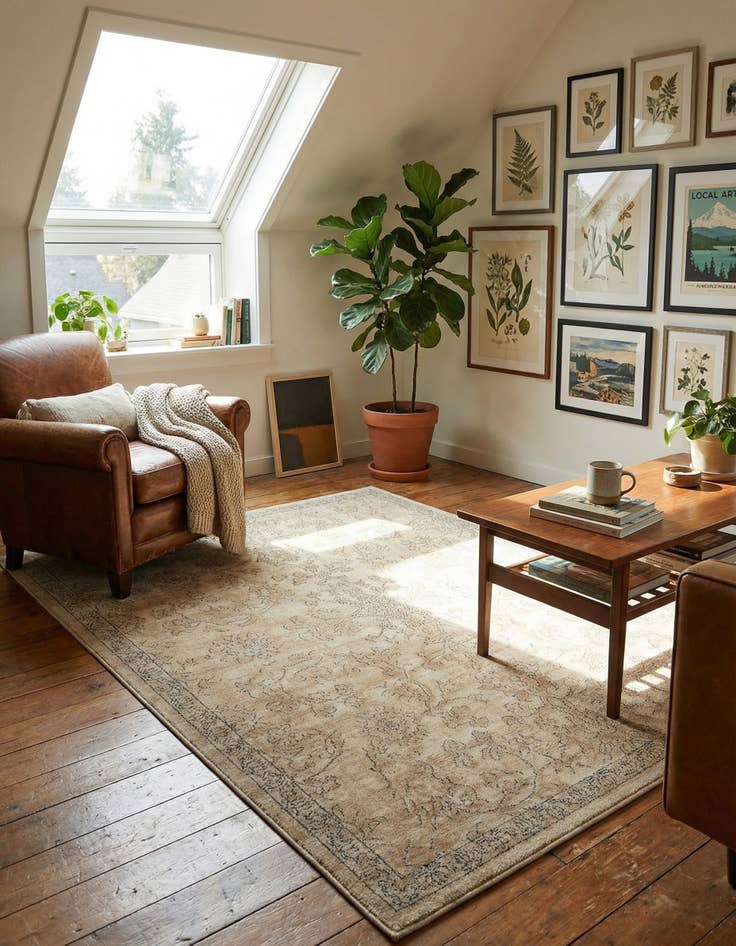 Detail image of 5' 3 x 7' Oregon Rug