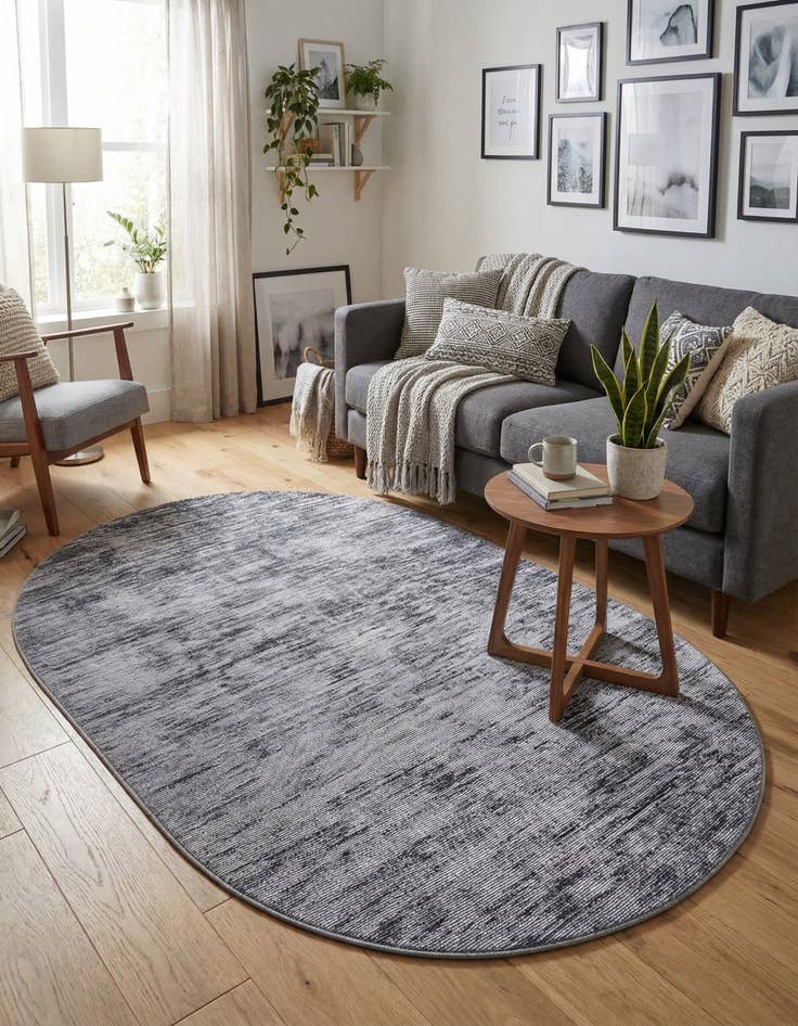 Detail image of 5' x 8' Asha Oval Rug