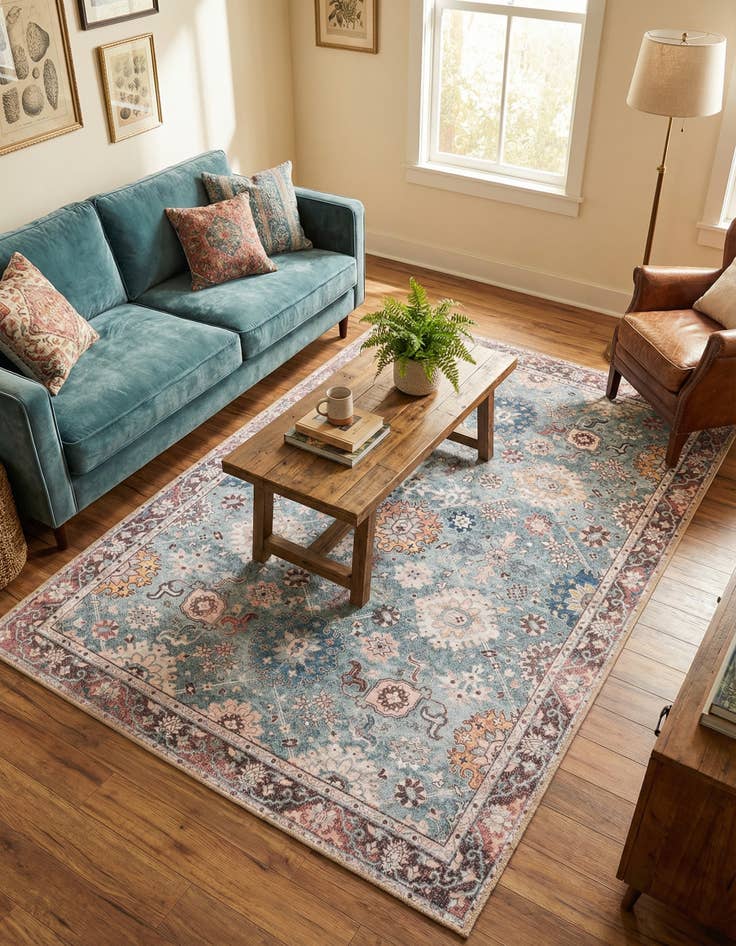 Detail image of 4' 1 x 6' 1 Timeless Rug