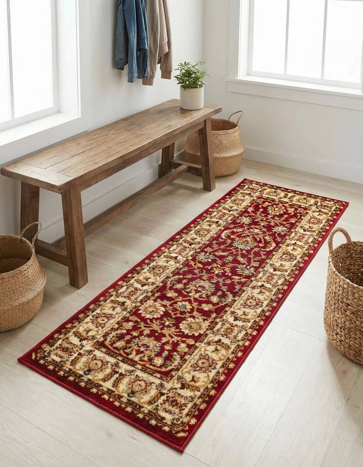 Detail image of 2' x 5' 3 Classic Agra Runner Rug
