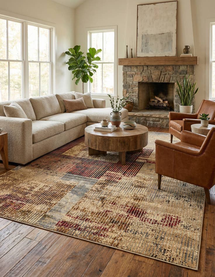 Detail image of 10' x 14' Saturn Rug