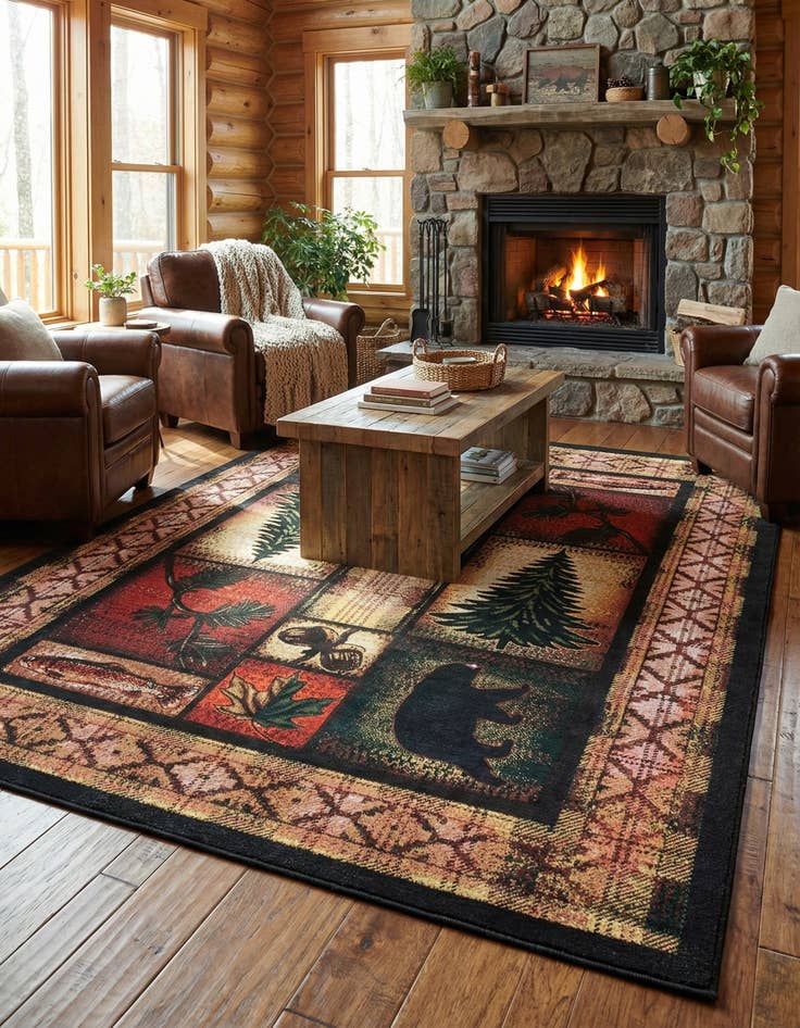 Detail image of 7' 10 x 10' Yara Rug