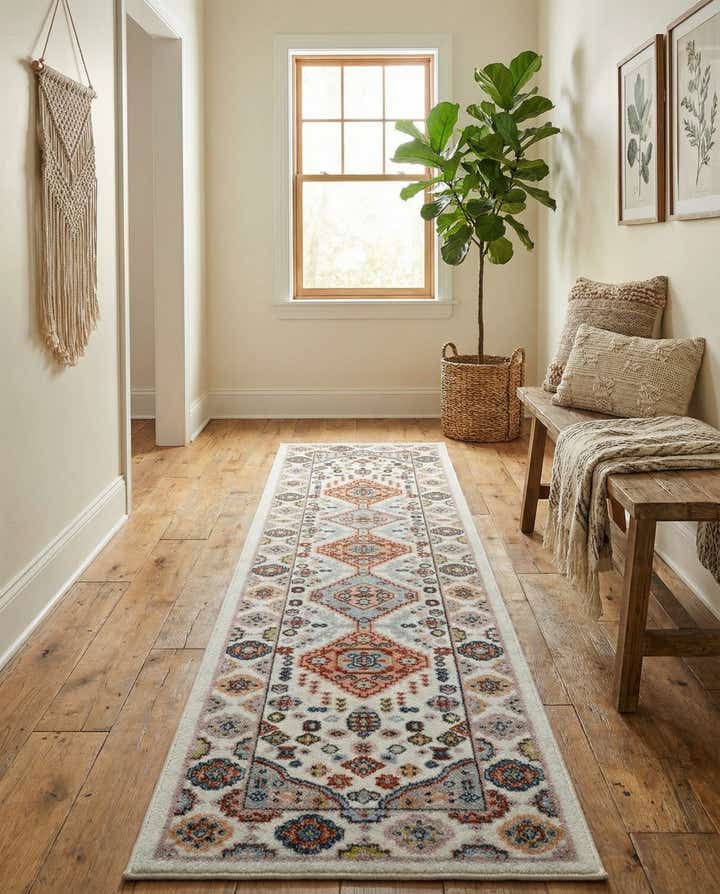 2' x 8' Kamala Washable Runner Rug