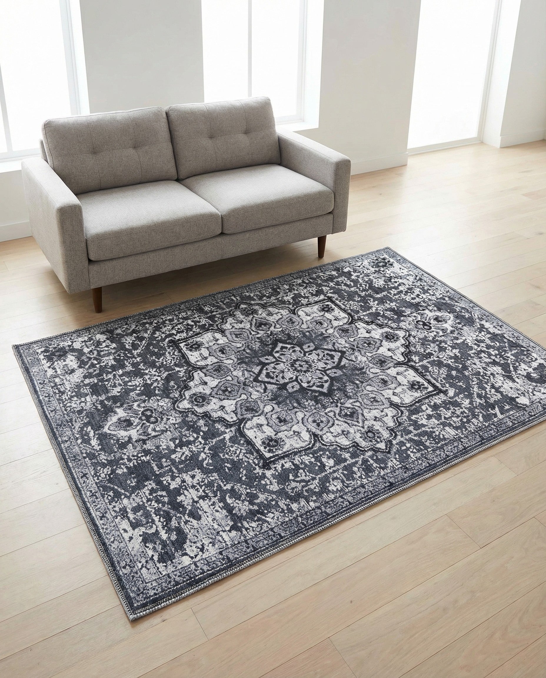 4' x 6' Washable Francesca Rug