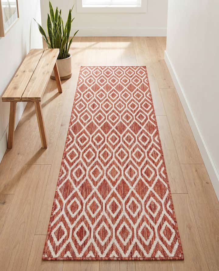 2' x 6' Easy-Clean Jill Zarin Turks and Caicos Indoor / Outdoor Runner Rug
