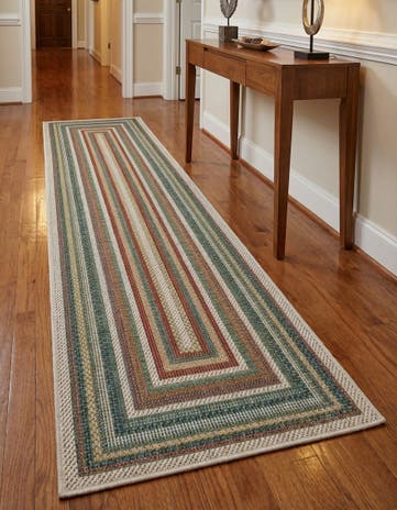 2' 7 x 13' Easy-Clean Baja Indoor / Outdoor Runner Rug