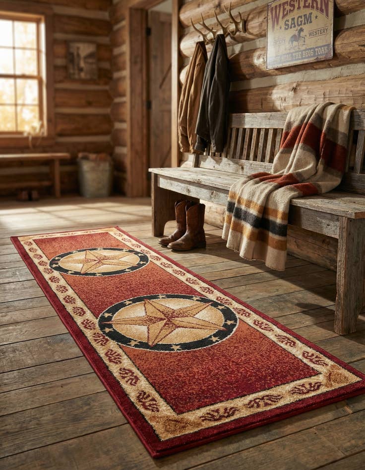 Detail image of 2' x 6' Pioneer Runner Rug