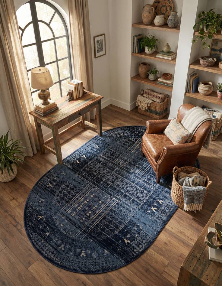 Detail image of 5' x 8' Georgetown Oval Rug