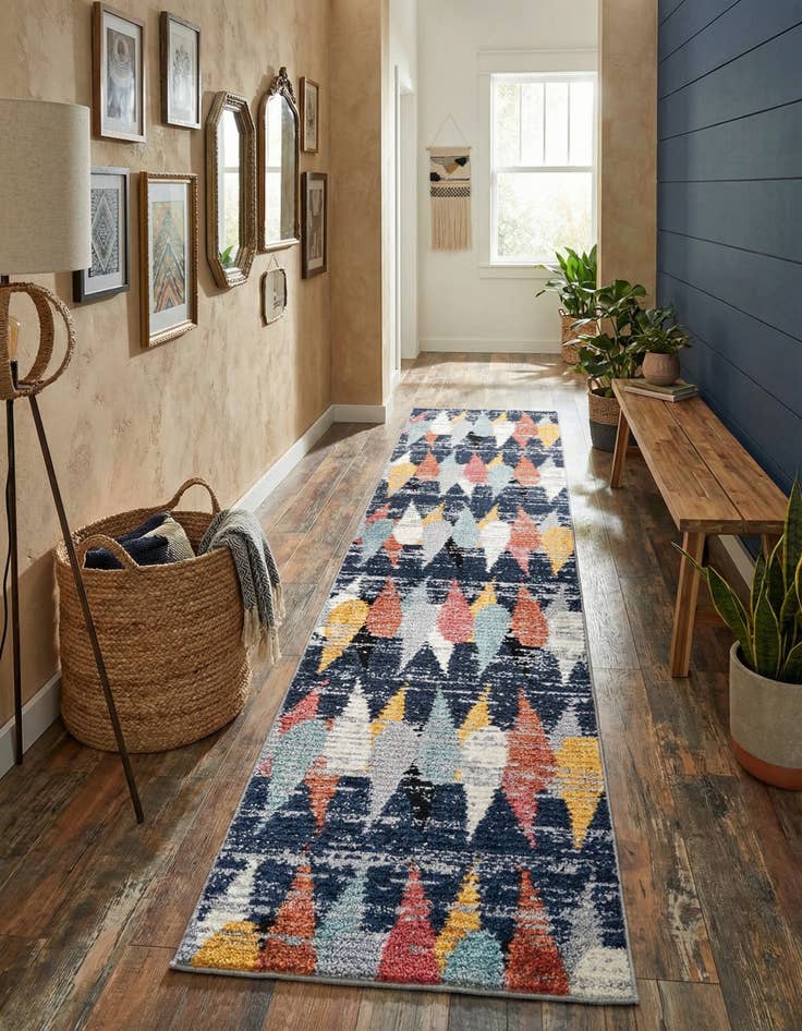 Detail image of  2' 7 x 12' Tagine Runner Rug