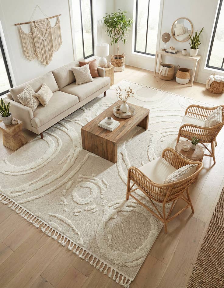 Detail image of 9' 6 x 14' 3 Boho Rug