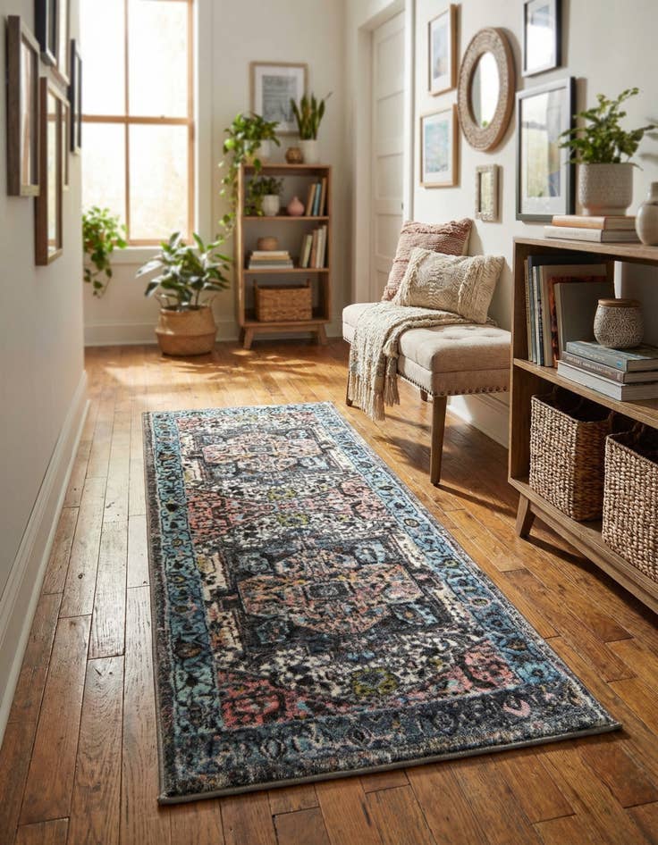 Detail image of 2' 2 x 5' Medina Runner Rug