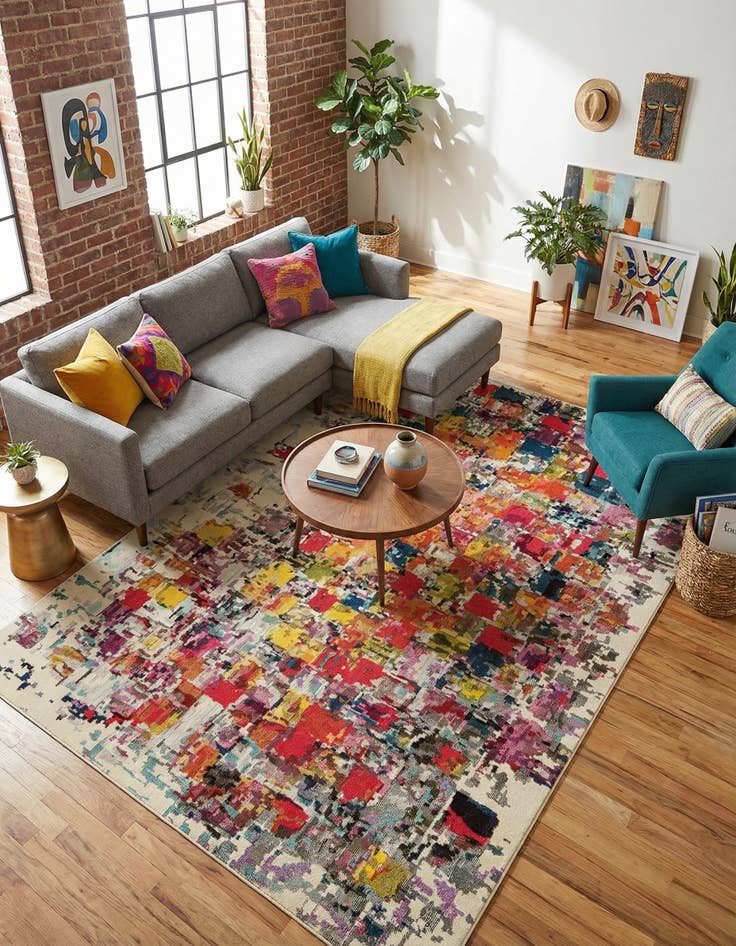 Detail image of 9' x 12' 2  Washable Casablanca Rug