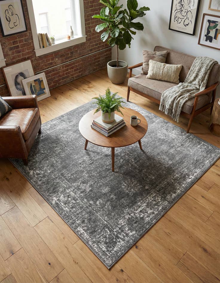 Detail image of 6' x 6' Monte Carlo Square Rug