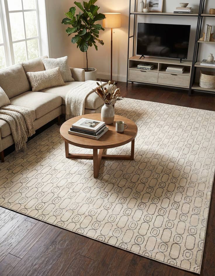 Detail image of 10' x 13' Vogue Geo Rug