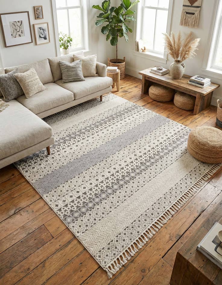 Detail image of 9' 10 x 9' 10 Arlo Square Rug