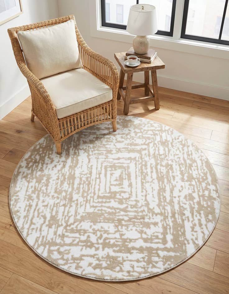 Detail image of 4' x 4' Hermitage Round Rug