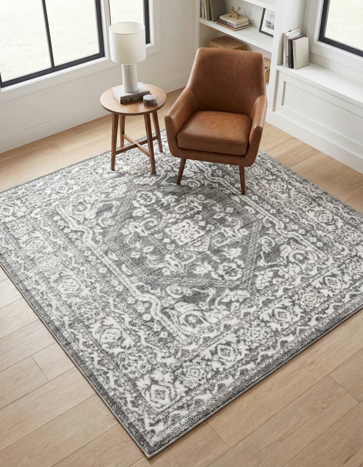 Detail image of 5' 3 x 5' 3 Boston Square Rug