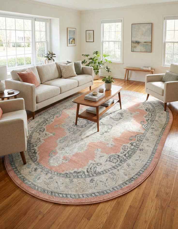 Detail image of 7' 10 x 10' Parker Oval Rug