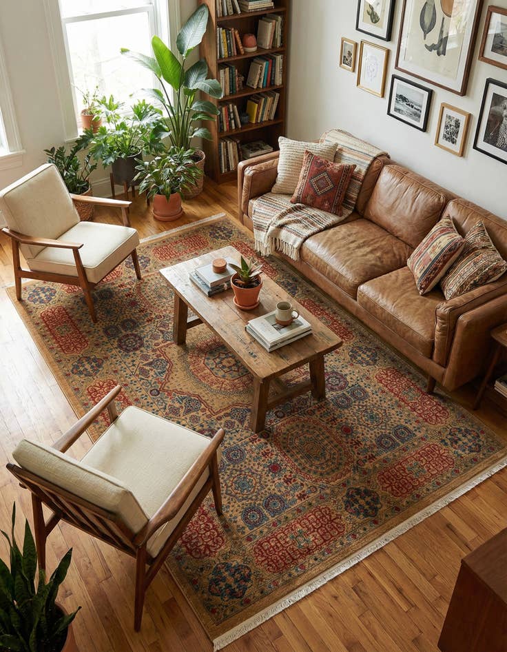 Detail image of 6' x 9' Mamluk Rug