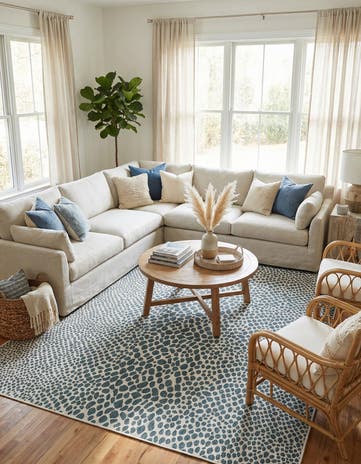10' x 14' Easy-Clean Jill Zarin Indoor / Outdoor Rug