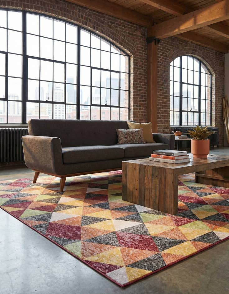 Detail image of 7' 10 x 10' Valencia Rug