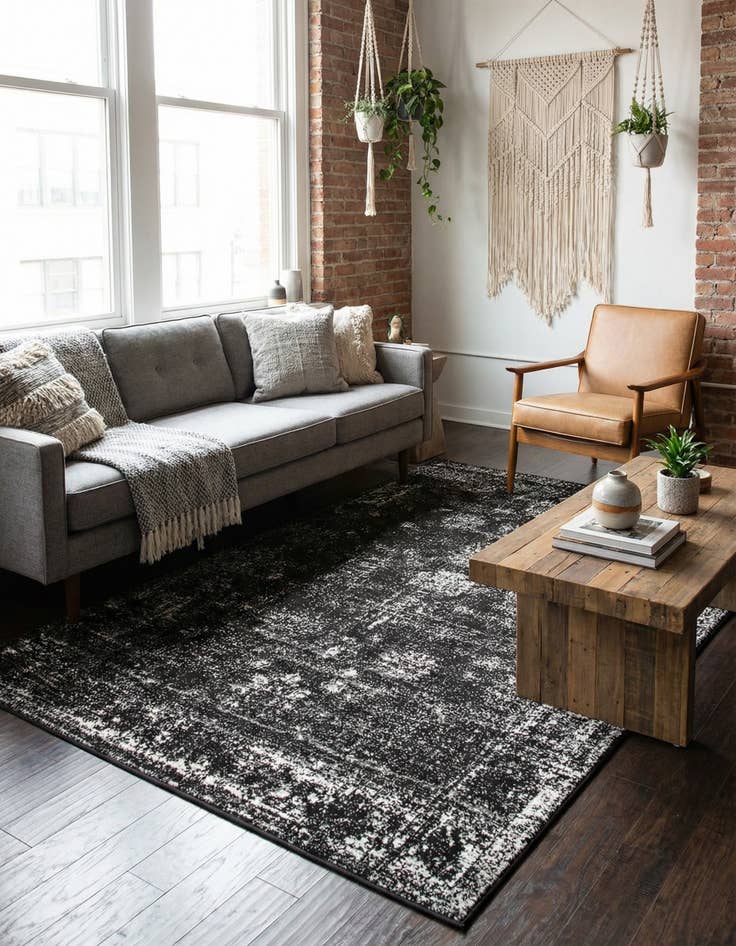 Detail image of 5' 3 x 8' Monaco Rug