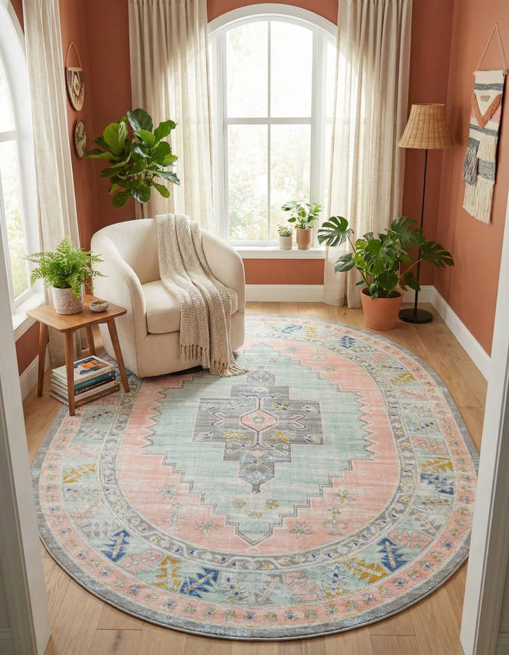 Detail image of 8' x 10' Whitney Oval Rug