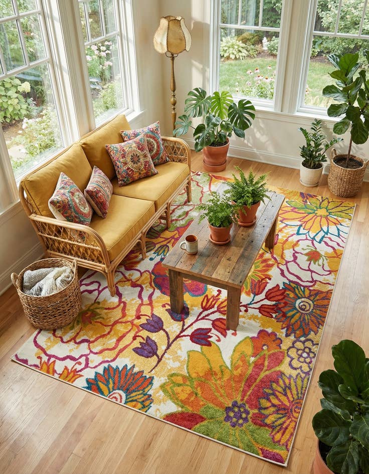 Detail image of 7' x 10' Tuscany Rug