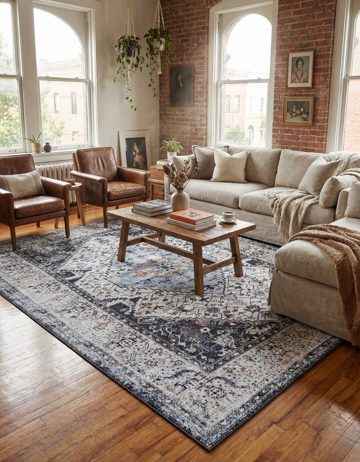 Detail image of 7' 10 x 11' Yara Rug