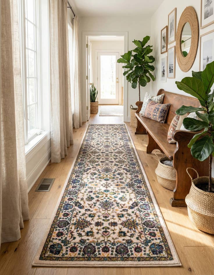 Detail image of 2' 2 x 10' Medina Runner Rug