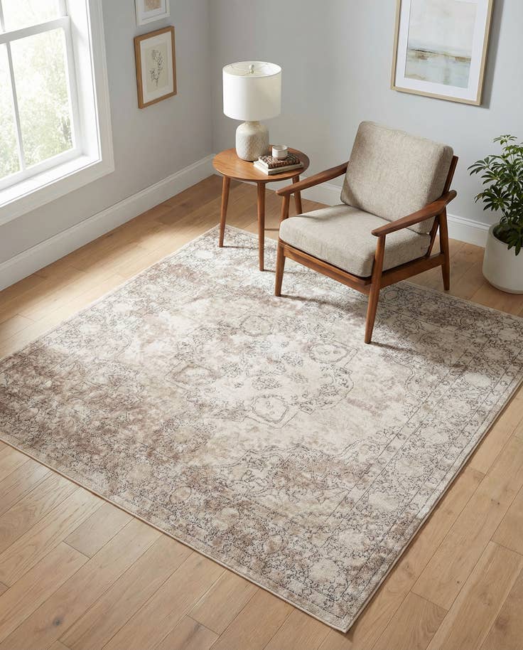 Detail image of 5' 3 x 5' 3 Oregon Square Rug