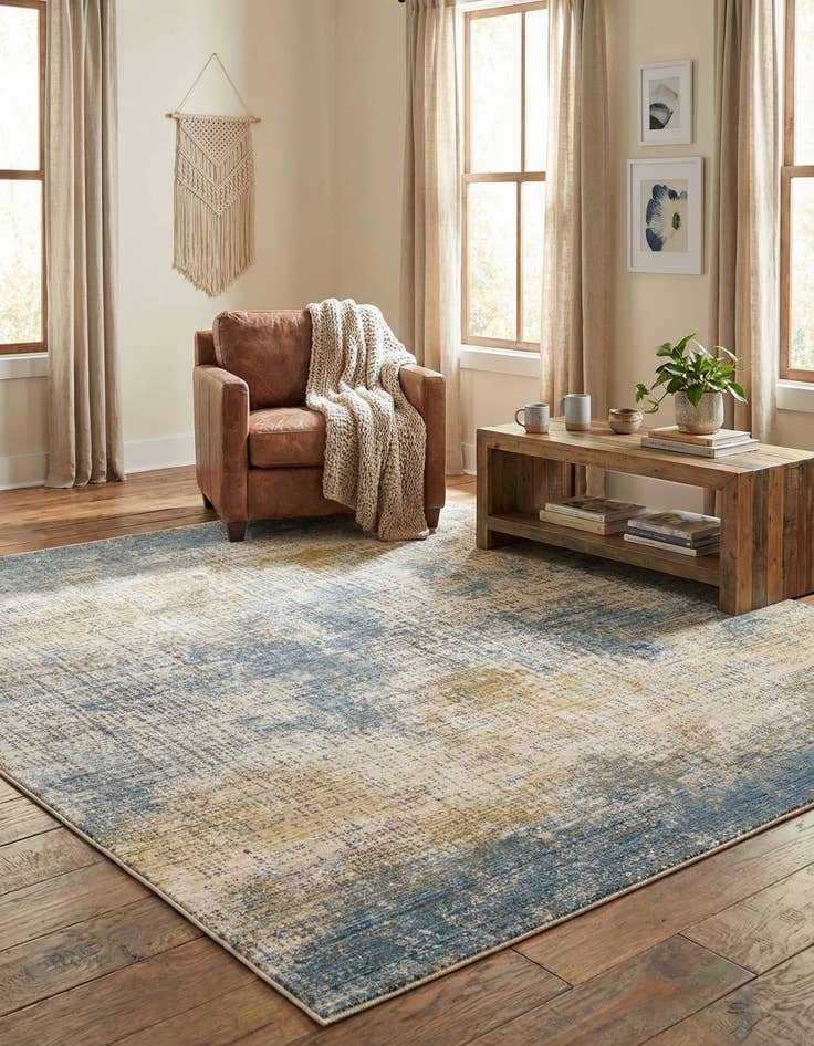 Detail image of 7' 10 x 7' 10 Deepa Square Rug