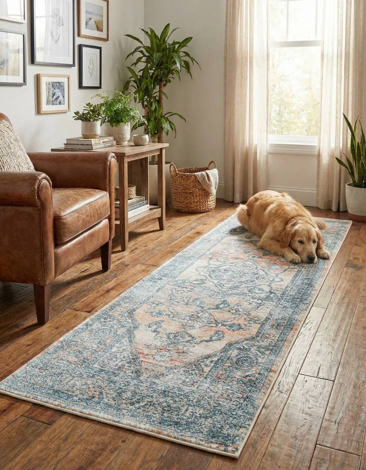 Detail image of 2' x 6' Newport Runner Rug