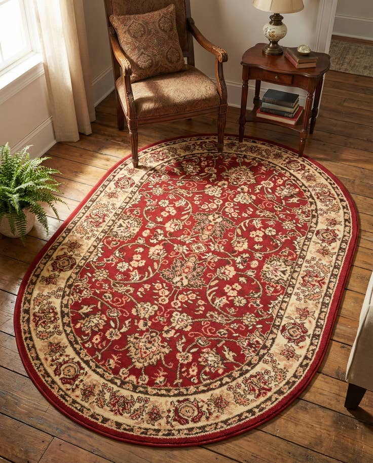 Detail image of 4' x 6' Yasmin Oval Rug