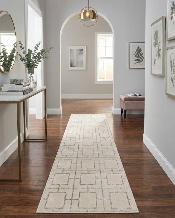 Detail image of 2' x 10' Marilyn Monroe™ Glam Deco Runner Rug