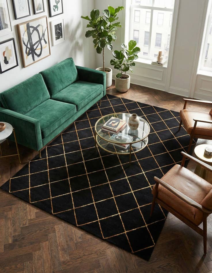 Detail image of 7' 10 x 10' Vogue Geo Rug