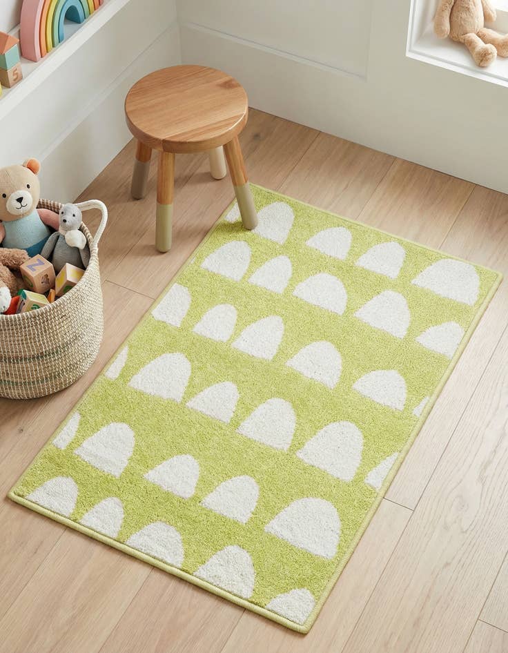 Detail image of 2' 2 x 3' Whimsy Kids Rug