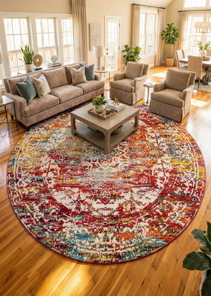 10' x 10' Arlington Round Rug