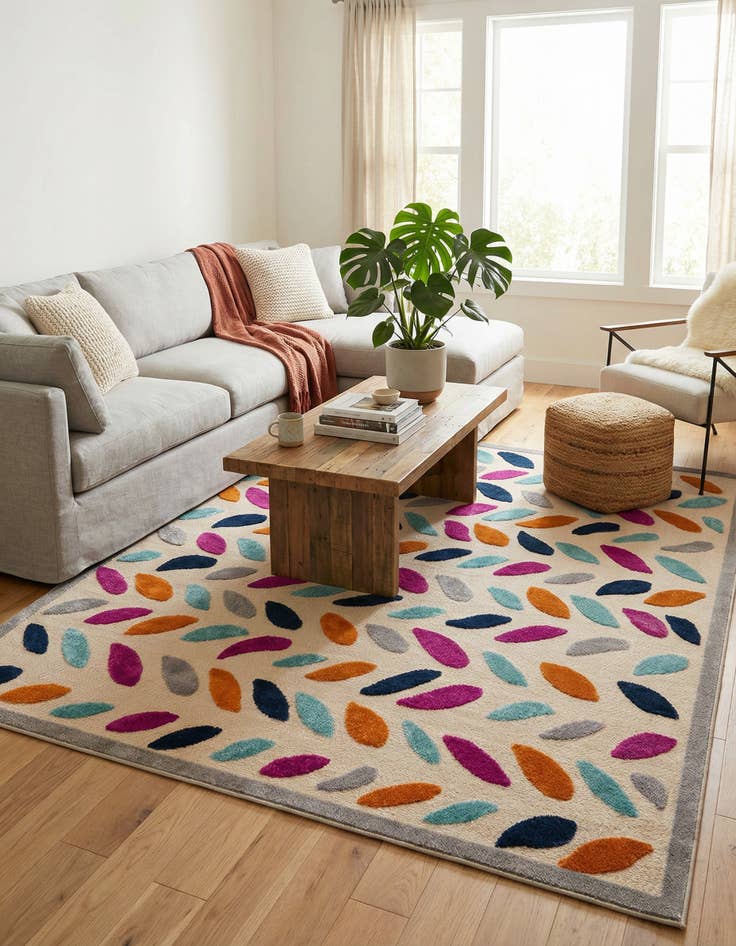 Detail image of 7' 10 x 10'  Washable Aruba Indoor / Outdoor Rug