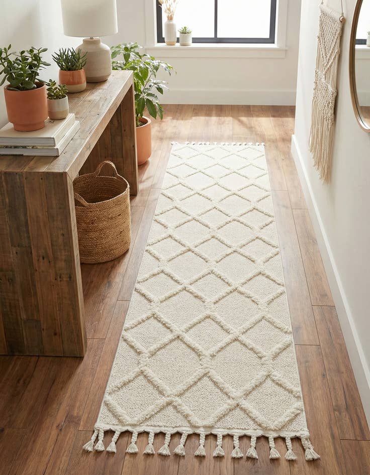 Detail image of 2' x 8' Boho Runner Rug