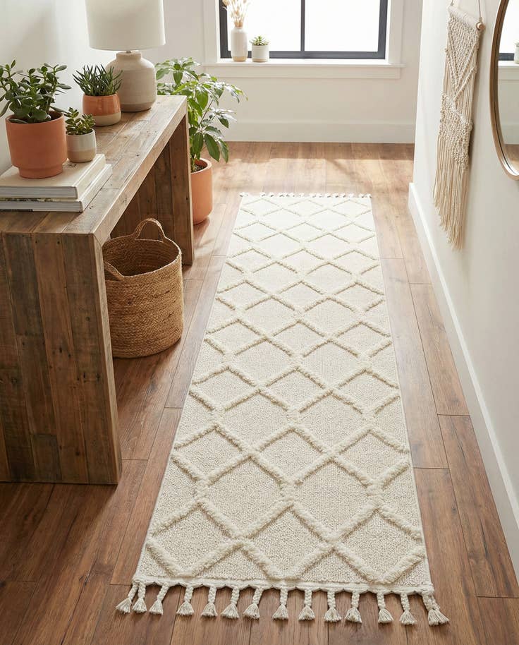 Detail image of 2' x 8' Boho Runner Rug