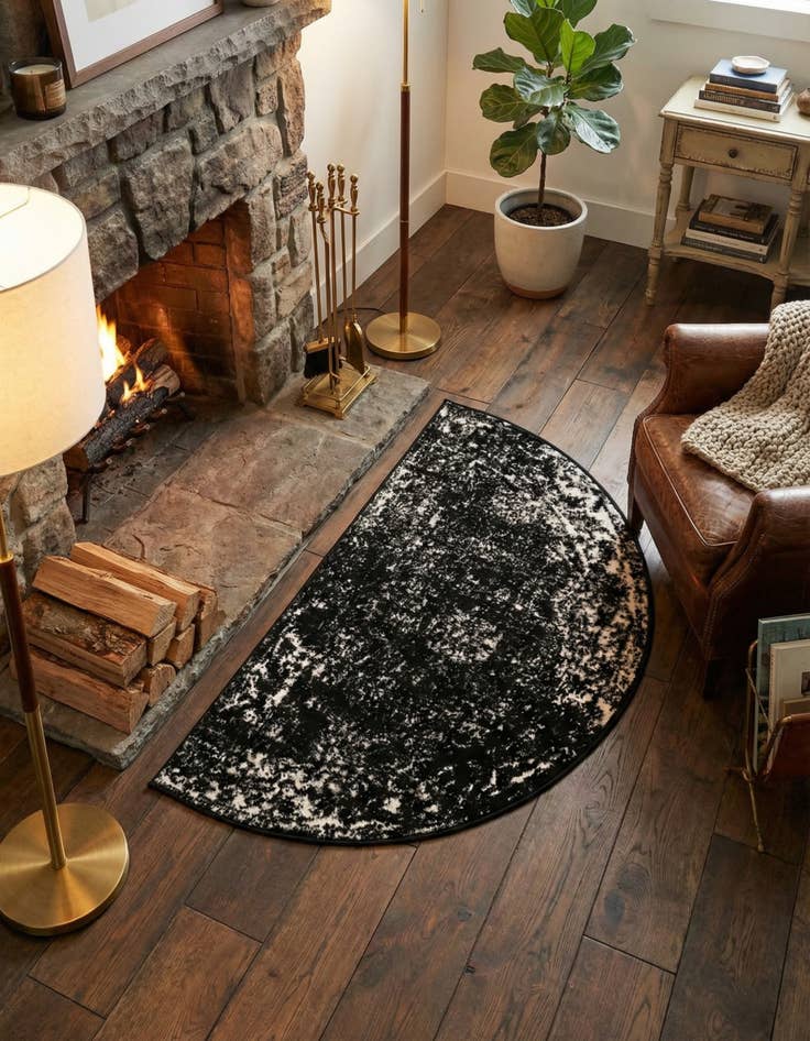 Detail image of 2' 2 x 3' 7 Monaco Hearth Rug